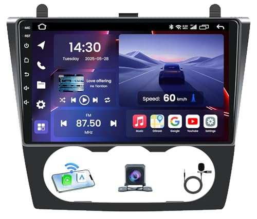 8Core 4G+64G Car Radio for Nissan Altima 2007-2012: Android 15 (Manual A/C)